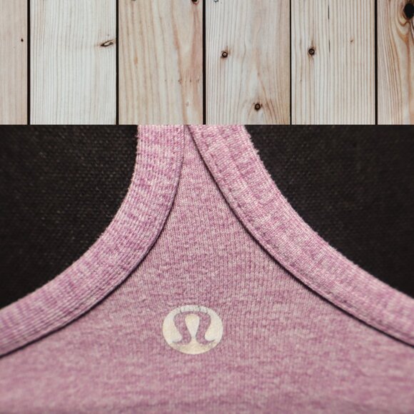 Lululemon, Street Strappy Tank Top, Light Support, Size 6, Purple - Picture 4 of 4